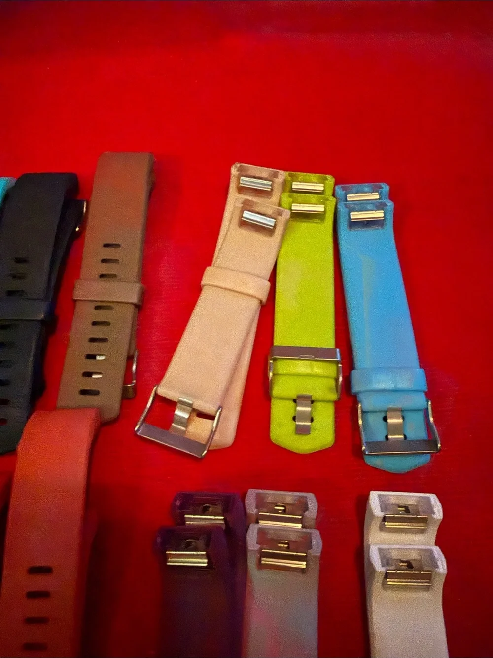 Silicone Replacement Watch Bands - Multi-Color Pack Fitbit charge 2